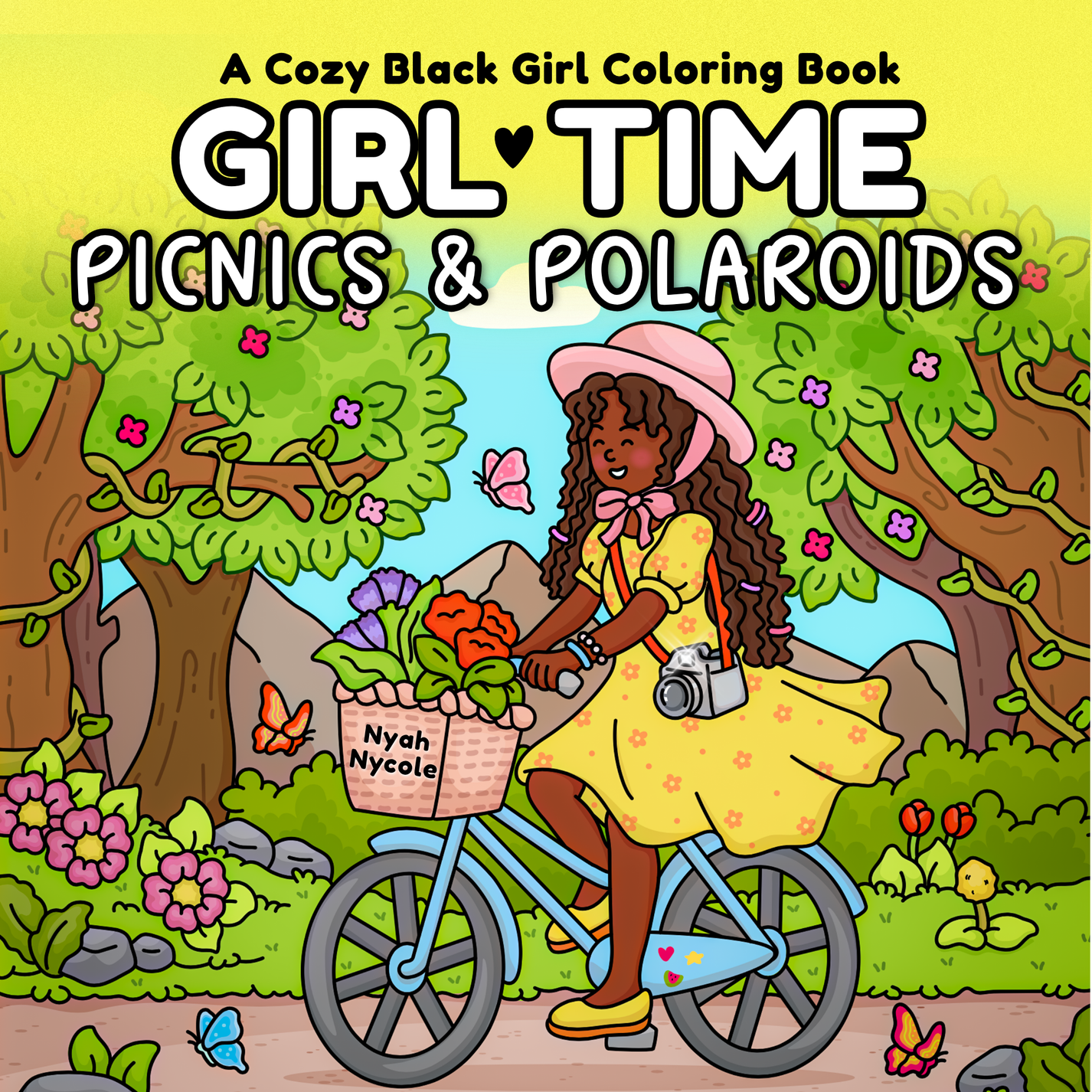 Picnics &amp; Polaroids Coloring Book - Digital Edition 💻
