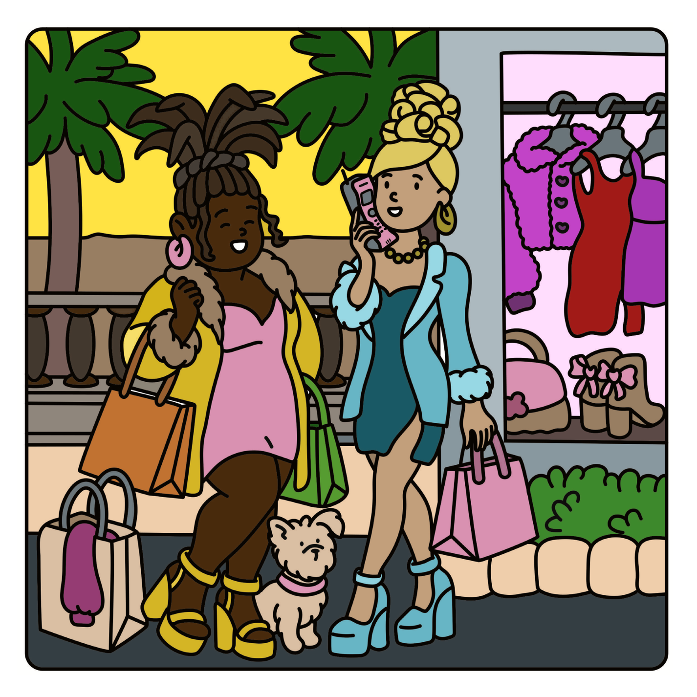 🎬 Watch &amp; Color: Black American Princesses (B.A.P.S)