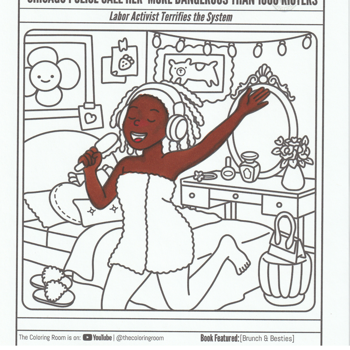 🎬 Watch &amp; Color: Protect Black Girls, Always.