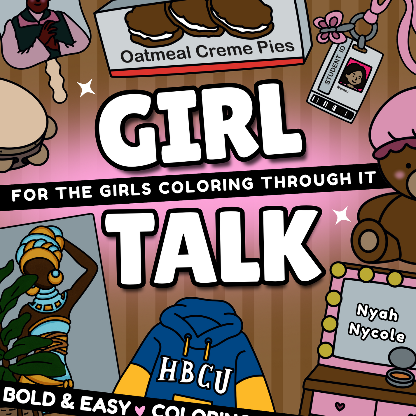 Girl Talk Vol. 01 Coloring Book - Digital Edition 💻