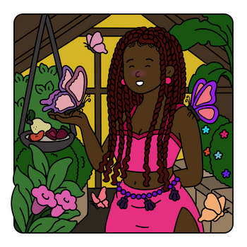 🎬 Watch & Color: Coco Jones (Disney & Black Girls)