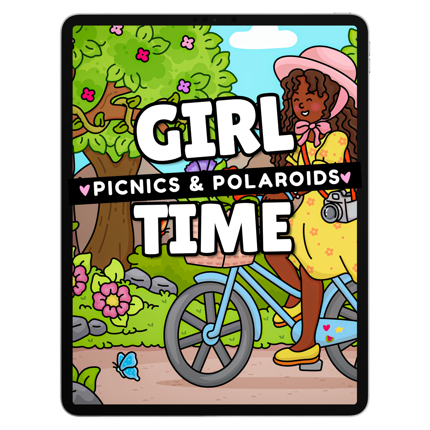 Picnics &amp; Polaroids Coloring Book - Digital Edition 💻