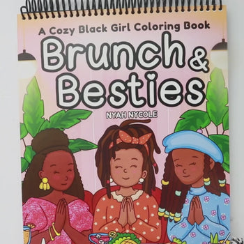 Brunch & Besties Coloring Book - Spiral Edition 📒